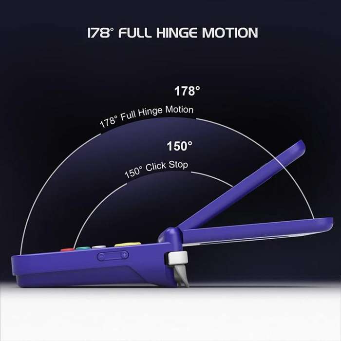 Retroid Pocket Flip 2 SD865 Processor Game Console Android13 5.5 Inch AMOLED Screen Wifi Bluetoot...