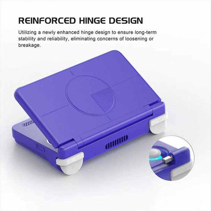 Retroid Pocket Flip 2 SD865 Processor Game Console Android13 5.5 Inch AMOLED Screen Wifi Bluetoot...