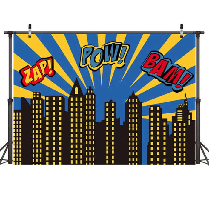 2.1m x 1.5m Children's Birthday Party Cartoon Photography Background Cloth