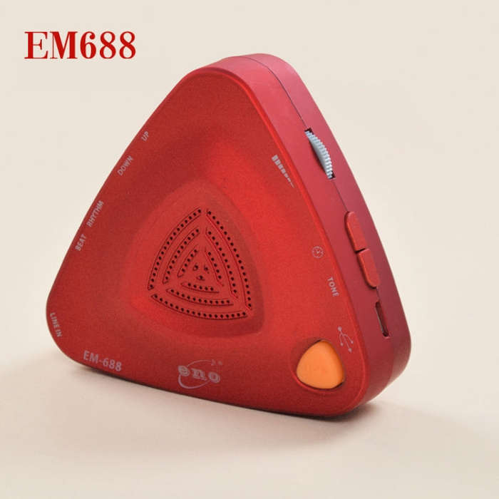 ENO EM-688 Electronic Vocal Rechargeable Metronome For Piano/Guitar/Drum/Guzheng/Violin(Red)