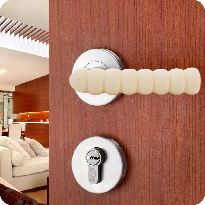 Baby Child Safety Doorknob Pad Cases Spiral Anti-collision Security Door Handle Protective Sleeve...