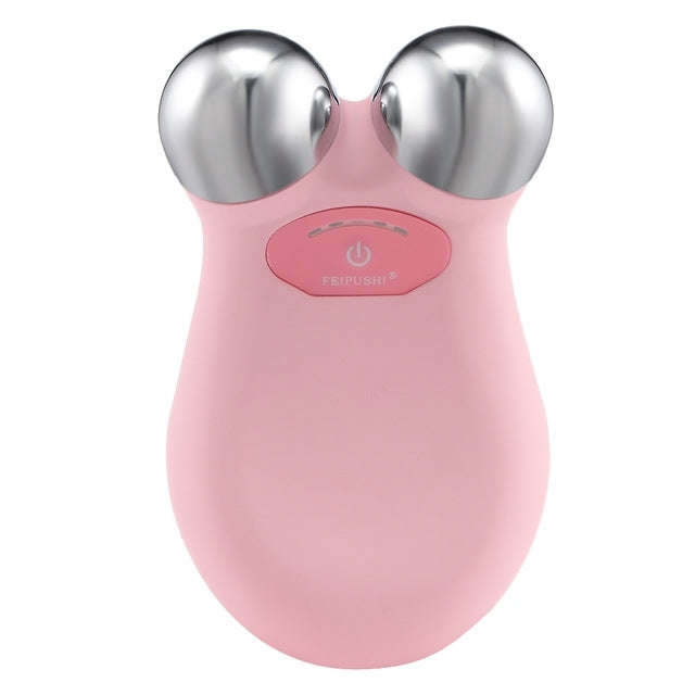 Household Micro-current Beauty Instrument (Pink)