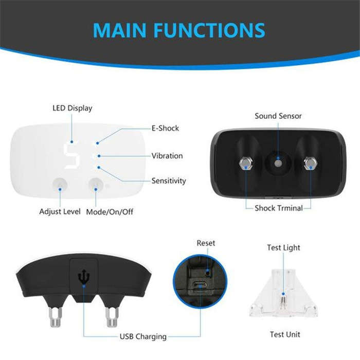 Touch Bark Stop Training Device Anti-dog Barking Pet Supplies