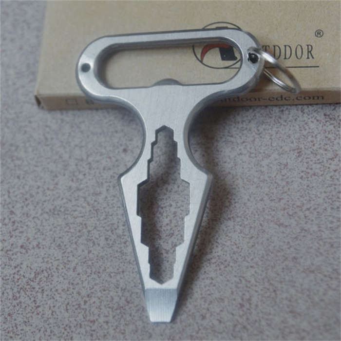 Mini Pocket EDC Stainless Steel Multi-function Self Security Defense Personal Tool