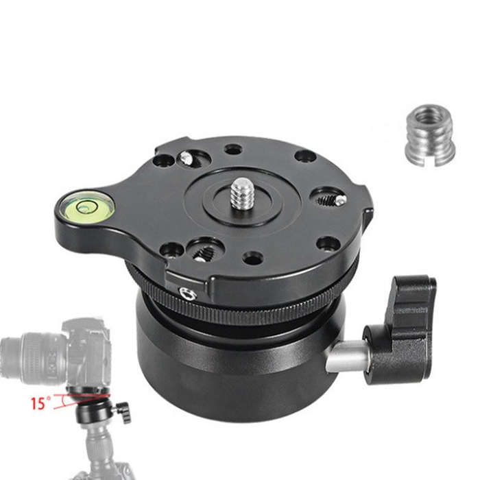 BEXIN DY-60N 1/4 inch Thread Dome Professional Tripod Leveling 360 Degree Panorama Head Base with...