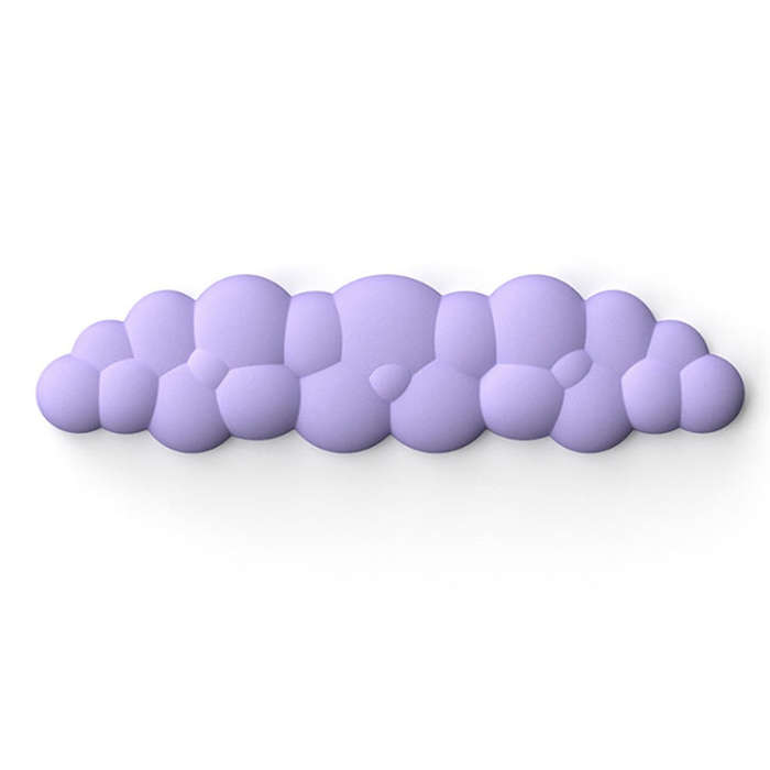 Cloud Wrist Rest Memory Foam Keyboard Pad Office Desktop Wrist Brace (Purple)