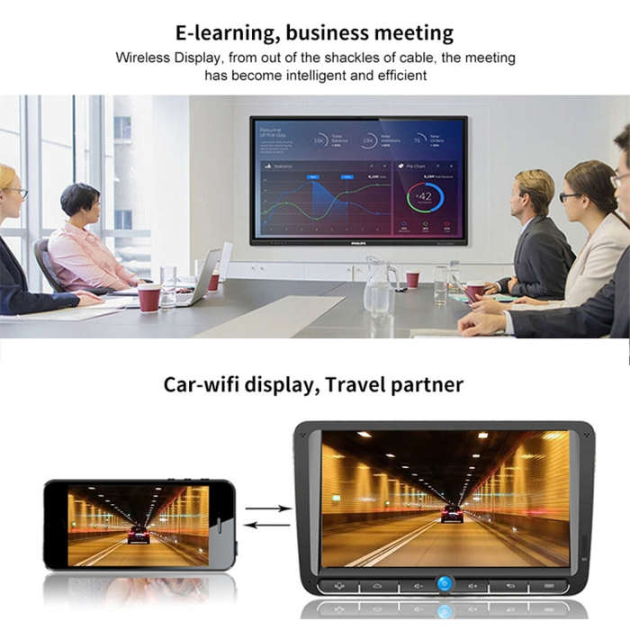 M2 Plus Wireless WiFi Display Dongle Receiver Airplay Miracast DLNA 1080P HDMI TV Stick for iPhon...