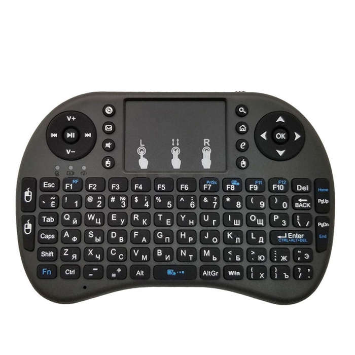 Support Language: Russian i8 Air Mouse Wireless Keyboard with Touchpad for Android TV Box & Smart...