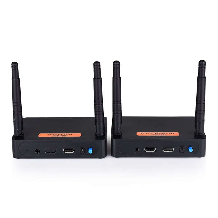 Measy FHD676 Full HD 1080P 3D 5-5.8GHz Wireless HDMI Transmitter (Transmitter + Receiver) Transmi...