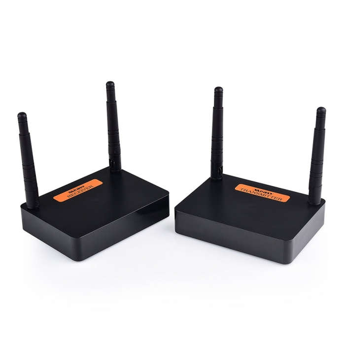 Measy FHD676 Full HD 1080P 3D 5-5.8GHz Wireless HDMI Transmitter (Transmitter + Receiver) Transmi...