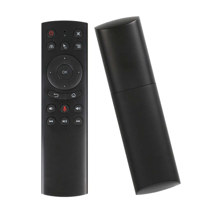 G20S 2.4G Air Mouse Remote Control with Fidelity Voice Input & IR Learning & 6-axis Gyroscope for...