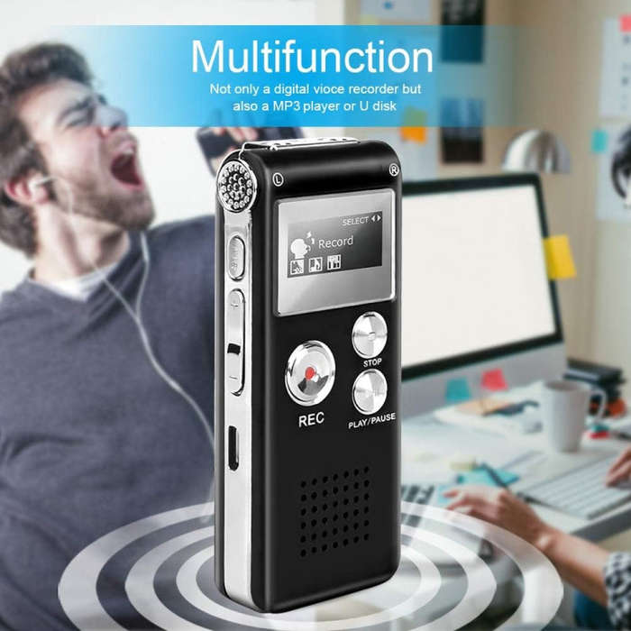 SK012 8GB Smart Noise Reduction HD Voice Recording Pen