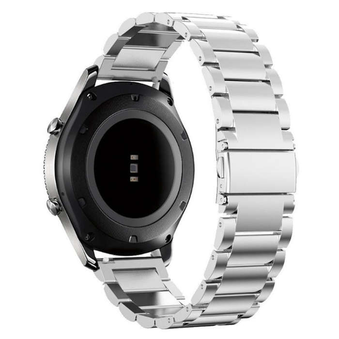 Stainless Steel Wrist Watch Band for Samsung Gear S3 22mm(Silver)