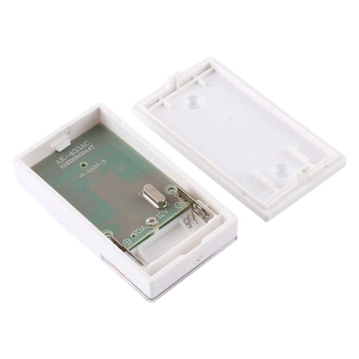 VOYE V025A Home Music Remote Control Wireless Doorbell with 38 Polyphony Sounds, US Plug (White)