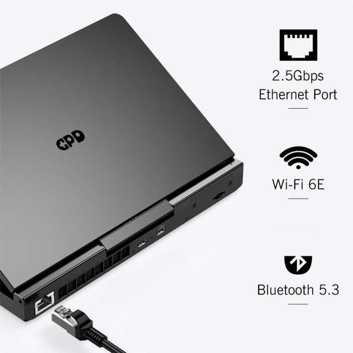GPD Pocket 4 Handheld Gaming PC, 16GB+1TB, 8.8 inch Windows 11 Home AMD Ryzen 7 8840U, EU Plug