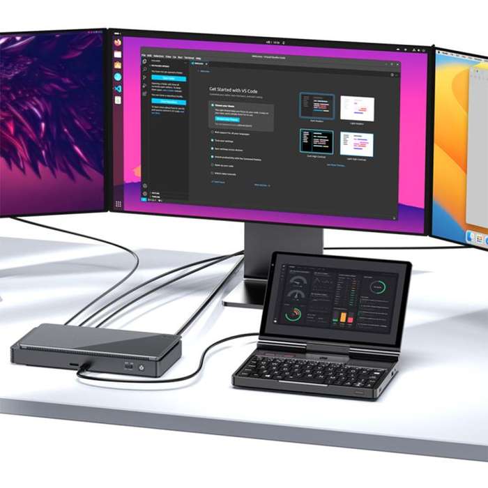 GPD Pocket 4 Handheld Gaming PC, 32GB+2TB, 8.8 inch Windows 11 Home AMD Ryzen AI 9 HX 370, US Plug