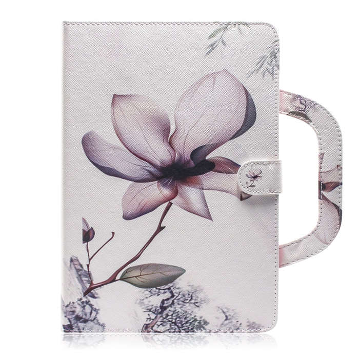 Magnolia Pattern Horizontal Flip Leather Case for Huawei MediaPad M5 Lite 8 / Honor Tab 5, with H...