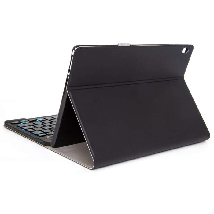 M10 2 in 1 Removable Bluetooth Keyboard + Leather Tablet Case with Holder for Lenovo Tab M10 TB-X...