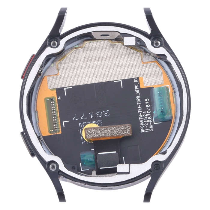LCD Screen for Samsung Galaxy Watch4 44mm R870/R875 Digitizer Full Assembly With Frame (Black)