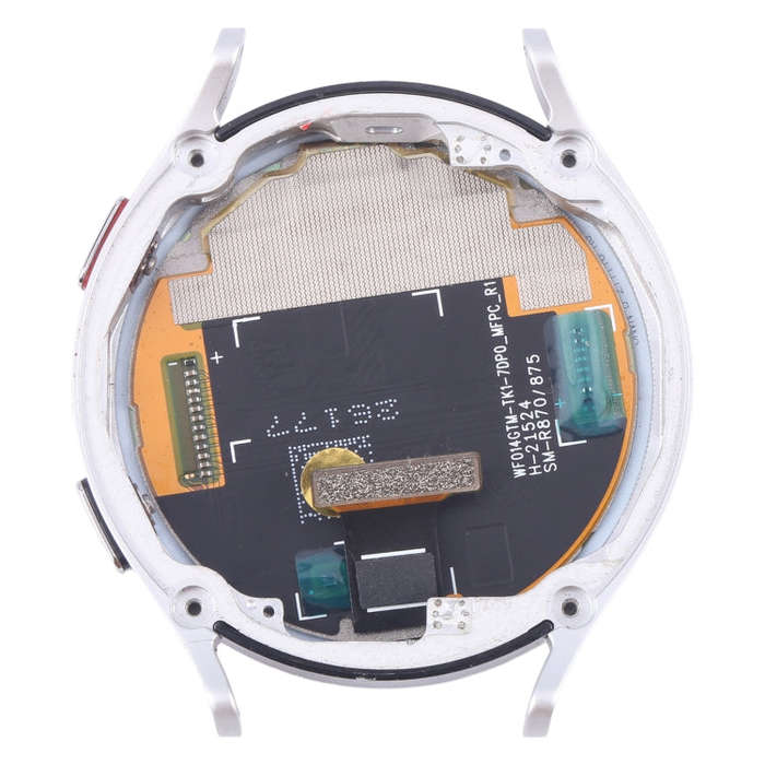 LCD Screen for Samsung Galaxy Watch4 44mm R870/R875 Digitizer Full Assembly With Frame (Silver)