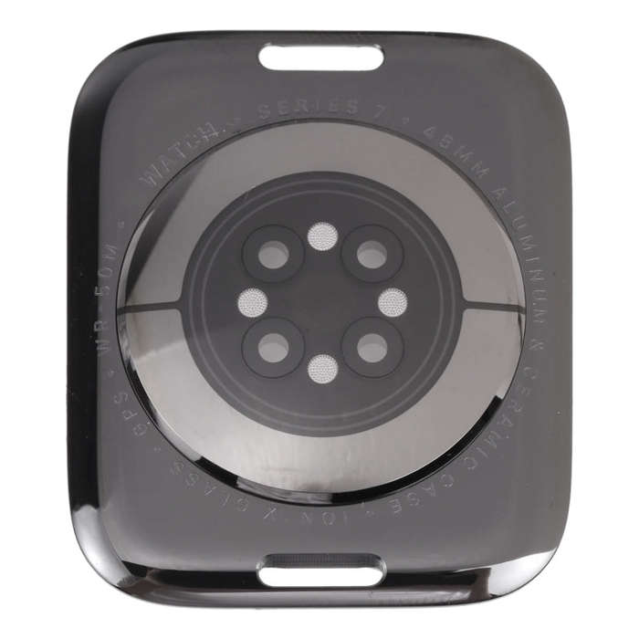 For Apple Watch Series 7 45MM GPS Version Glass Back Cover With Wireless Charging Coil