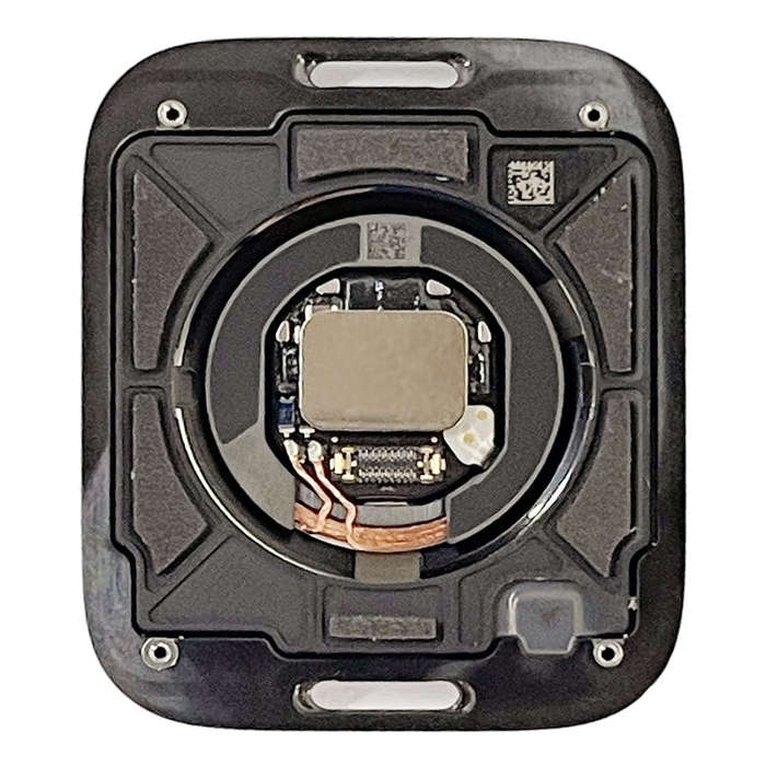 For Apple Watch Series 7 45MM GPS Version Glass Back Cover With Wireless Charging Coil
