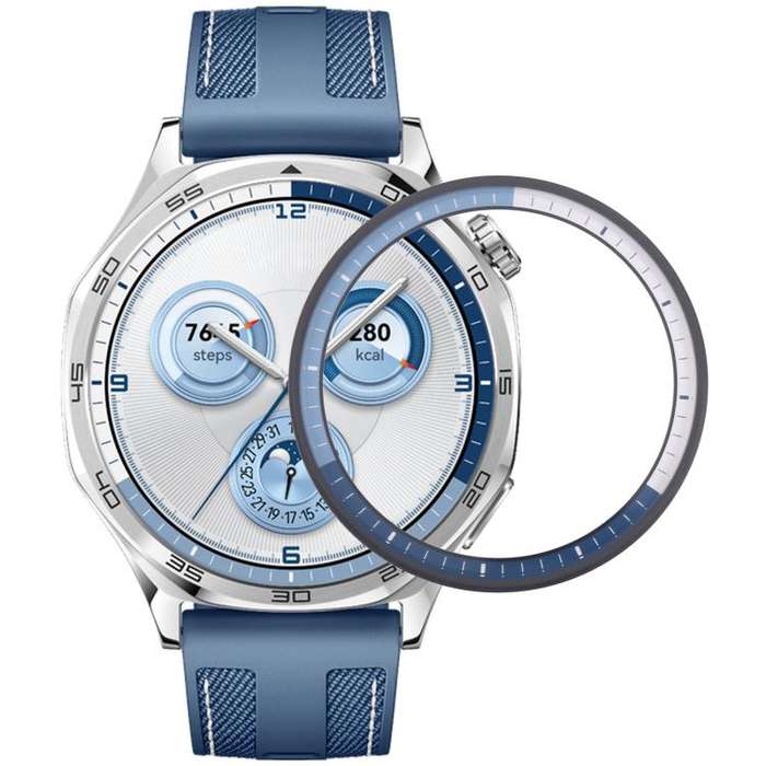 For Huawei Watch GT 5 46mm Original Front Screen Outer Glass Lens (Blue)