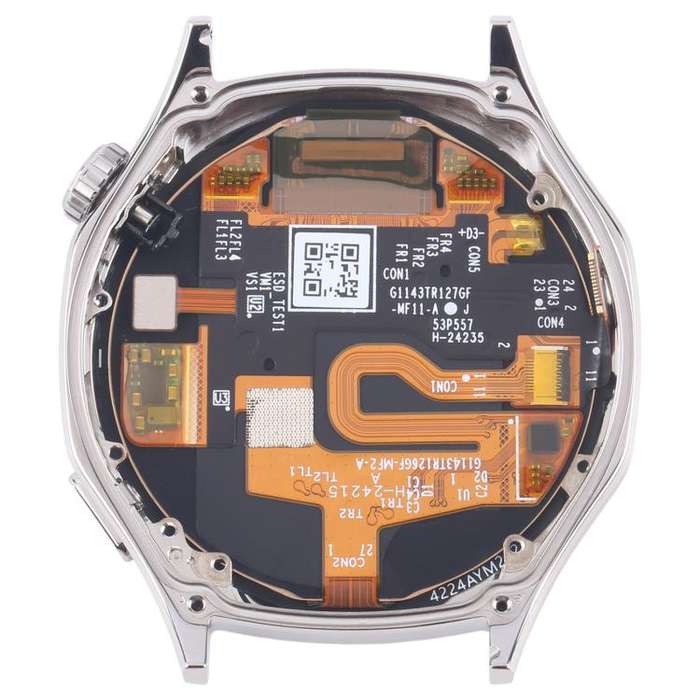 For Huawei Watch GT 5 46mm Original LCD Screen Digitizer Full Assembly With Frame (Silver)