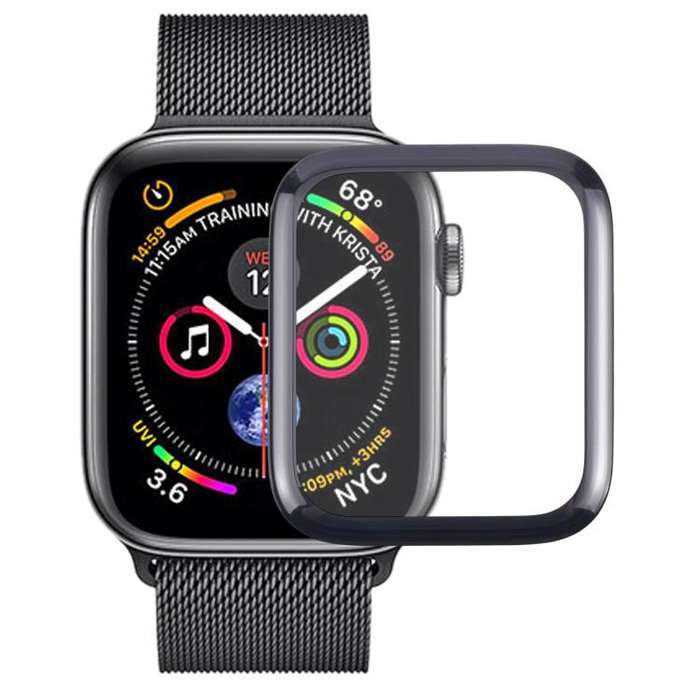 For Apple Watch Series 4 / 5 / 6 40mm Sapphire Material Front Screen Outer Glass Lens with OCA
