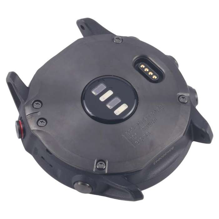 For Garmin Fenix 6x Original Disassembled Back Cover(Black)