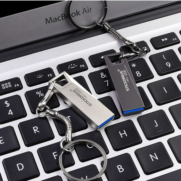 STICKDRIVE 128GB USB 3.0 High Speed Mini Metal U Disk (Black)