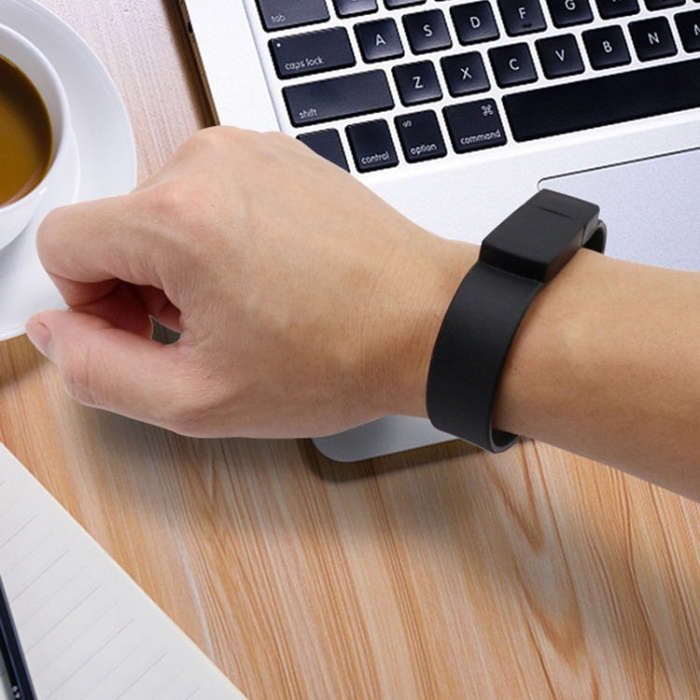 MicroDrive 128GB USB 2.0 Fashion Bracelet Wristband U Disk (Blue)