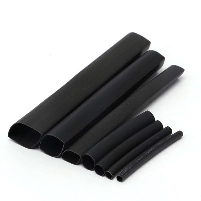 140 PCS / Box Waterproof High Toughness Oxidation Resistance Seal Heat-shrinkable Butt Wire Tube,...