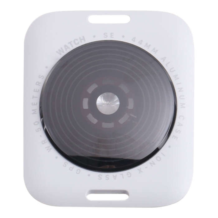 For Apple Watch SE 2022 44mm GPS Edition Rear Housing Glass Cover (Silver)