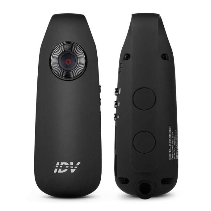 IDV 007 HD 1080P Clip Design Law Enforcement Recorder Portable Mini Monitoring Recorder, Support ...