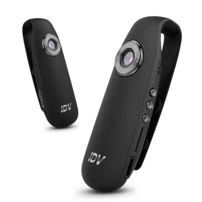 IDV 007 HD 1080P Clip Design Law Enforcement Recorder Portable Mini Monitoring Recorder, Support ...