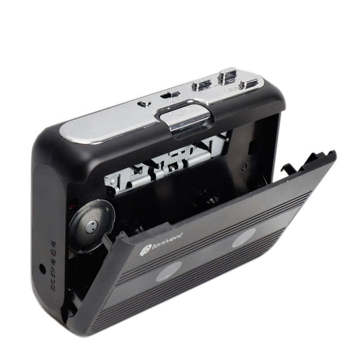 Tonivent TON007B Portable Bluetooth Tape Cassette Player, Support FM / Bluetooth Input and Output...