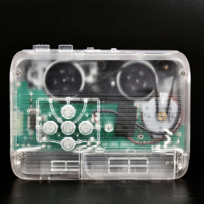 Tonivent TON007T Portable Bluetooth Tape Cassette Player, Support FM / Bluetooth Input and Output...