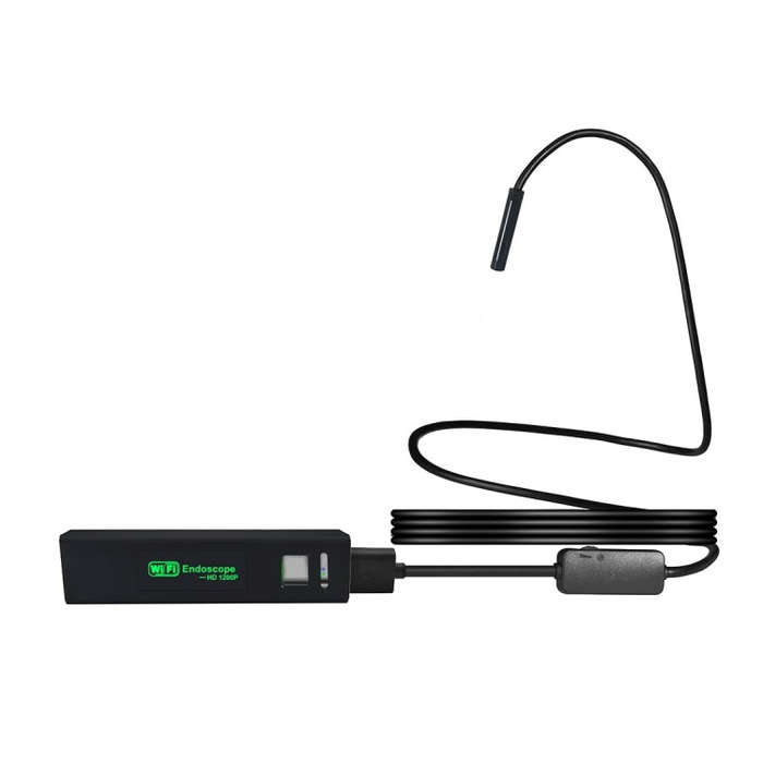 YPC110 8mm 2.0MP HD Camera WiFi Endoscope Snake Tube Inspection Camera with 8 LED, Waterproof IP6...