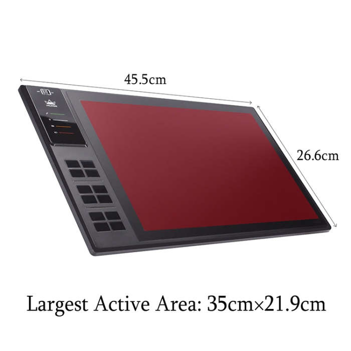 HUION Inspiroy Series WH1409(8192) 5080LPI Professional Art USB Graphics Drawing Tablet for Windo...