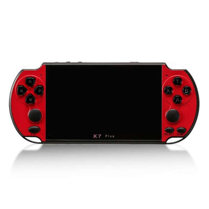 X7 Plus Retro Classic Games Handheld Game Console with 5.1 inch HD Screen & 8G Memory, Support MP...