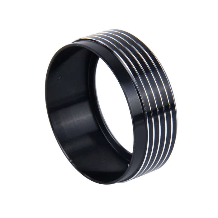 3 PCS Car Aluminum Air Conditioner Knob Case For Subaru(Black)