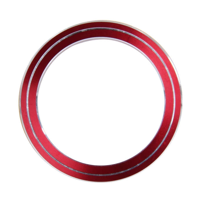 3 PCS Car Aluminum Air Conditioner Knob Case For ATENZA(Red)