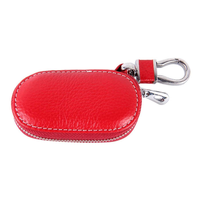 Universal Leather Crocodile Texture Waist Hanging Zipper Wallets Key Holder Bag (No Include Key)(...