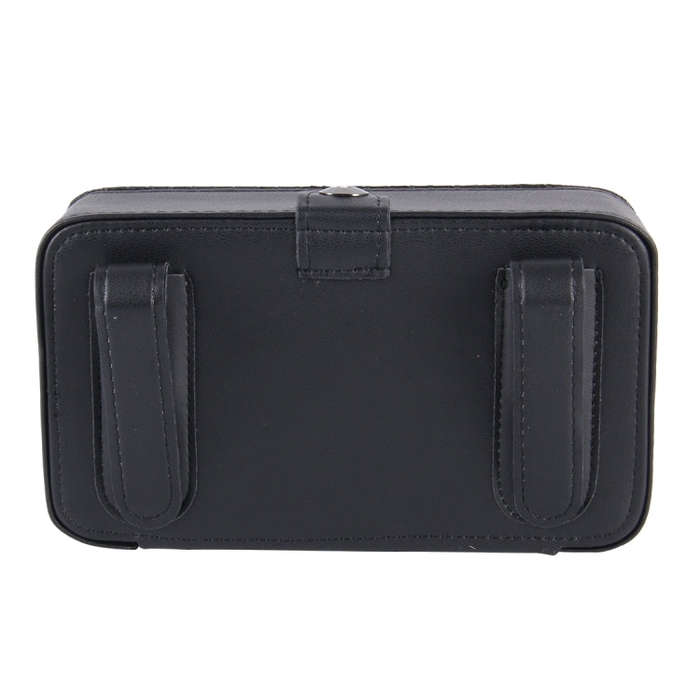 Car Sun Visor Hanger Tissue Box Paper Napkin Bag With 83g Napskins(Black)