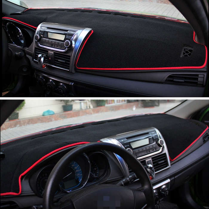 Left-hand Drive Dark Mat Car Dashboard Cover Car Light Pad Instrument Panel Sunscreen Car Mats fo...