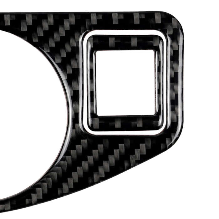 Car Carbon Fiber Headlight Switch Panel Decorative Sticker for Volkswagen Golf 7 2013-2017, Left ...