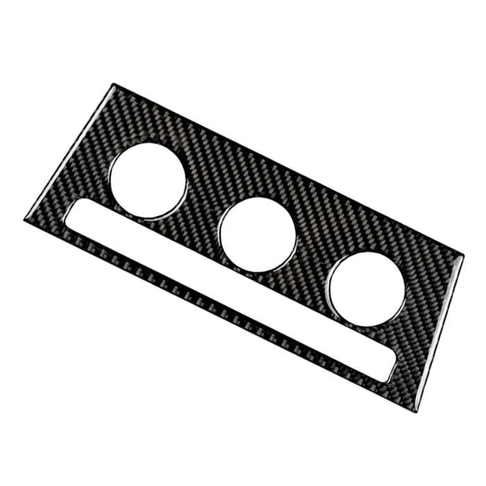 Car Carbon Fiber Air Conditioning Rotary Button Decorative Sticker for Volkswagen Golf 7 2013-2017