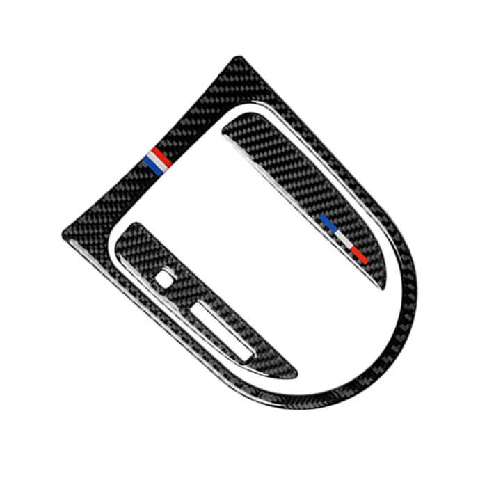 3 PCS Car USA Color Carbon Fiber Gearshift Panel Frame Decorative Sticker for Ford Mustang 2015-2...