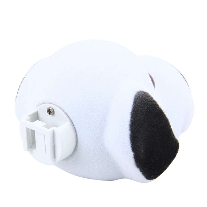 Car Cartoon Diffuser Air Freshener Perfume Vent Clip Styling Magnetic Support Phone Holder (White)